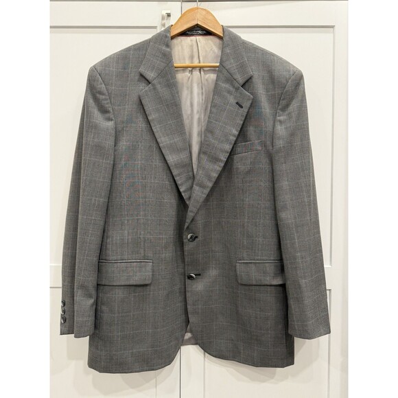 Kilburne & Finch Sport Coat Mens 42R Grey  Wool Blend - Picture 1 of 10